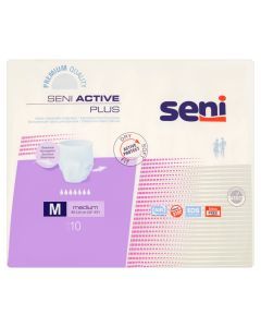Seni Active Plus, majtki chłonne, rozmiar M, 10 szt.
