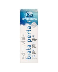 Biała Perła Plus Krystaliczna Biel, wybielająca pasta do zębów, 75 ml