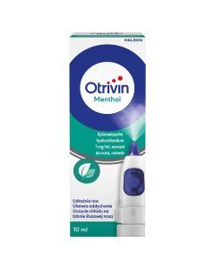 Otrivin Menthol, 1 mg/ml,aer.do nosa, 10 ml