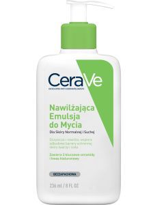 CeraVe, nawilżająca emulsja do mycia dla skóry normalnej i suchej, 236 ml