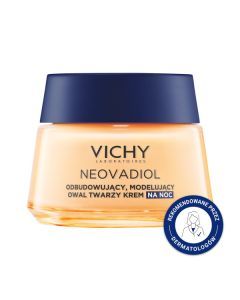 Vichy Neovadiol, kompleks uzupełniający, odbudowujący, modelujący owal twarzy krem na noc, 50 ml