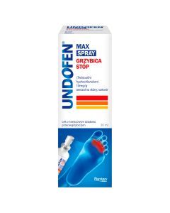 Undofen Max Spray, (10 mg/g), aerozol na skórę, 30 ml