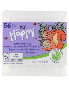 Bella Baby Happy, patycz.,higieniczne, 56 szt