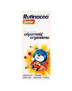 Rutinacea Junior, syrop, naturalne soki owocowe, 100 ml