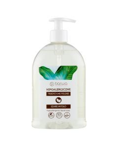 Barwa, hipoalergiczne tradycyjne polskie szare mydło w płynie, 500 ml