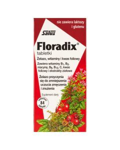 Floradix, tabletki, 84 szt.