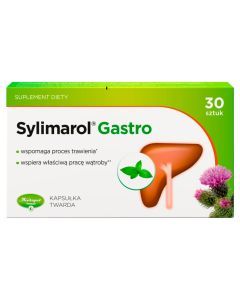 Sylimarol Gastro, kapsułki, 30 szt.