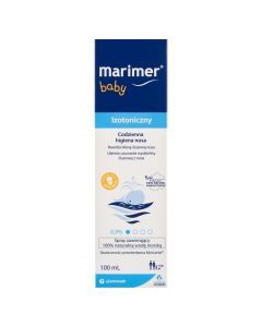 Marimer baby, spray do nosa, roztwór naturalnej wody morskiej,100 ml
