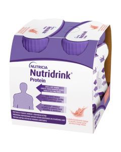 Nutridrink Protein, płyn o smaku brzoskwinia-mango, 4 x 125 ml