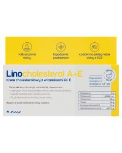 Linocholesterol A+E, krem cholesterolowy z witaminami A i E, 50 g