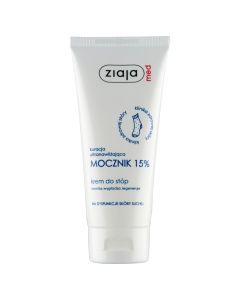 Ziaja Med Kuracja Ultranawilżająca, Mocznik 15%, krem do stóp, 100 ml