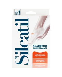Silcatil, skarpetki złuszczające, 1 para
