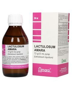 Lactulosum Amara, 7,5 g/15 ml, syrop, 200 ml