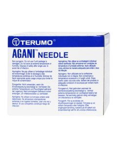 Igła, 0,7 x 38 mm, 100 szt. (Terumo Agani)