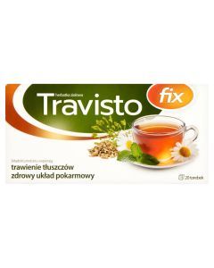 Travisto fix, herbatka ziołowa, 1,5 g x 20 szt.