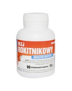 Olej rokitnikowy, kapsułki, 90 szt.