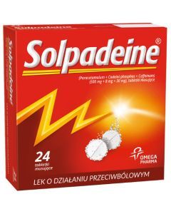 Solpadeine, tabletki musujące, 24 szt.