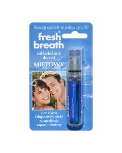 Fresh Breath, odświeżacz do ust, miętowy (FBMI), 1 szt.