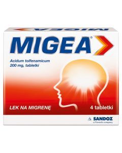Migea, 200 mg, tabletki, 4 szt.