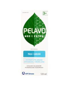 Pelavo Nos i Zatoki, syrop, 120 ml