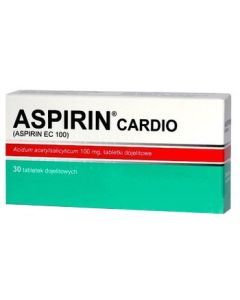 Aspirin Cardio,100mg,tabl.dojelit,(i.row),InPh,Hiszp,30 szt
