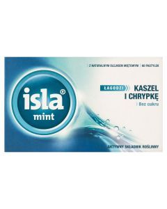 Isla-Mint, pastylki do ssania, 60 szt.