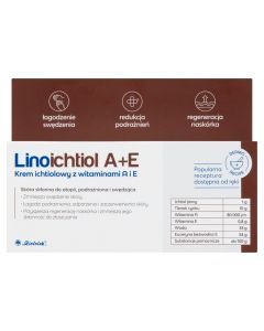 Linoichtiol A+E, krem ichtiolowy, z witaminą A, E, 50 g