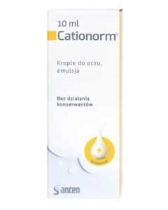 Cationorm, krople do oczu, 10 ml