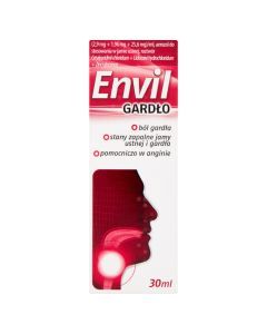 Envil gardło, aerozol do stosowania w jamie ustnej, 30 ml
