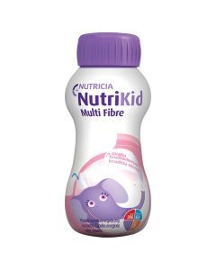NutriKid Multi Fibre, smak truskawkowy, płyn, 200 ml