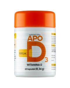 ApoD3, 1000 j.m., kapsułki, 60 szt.