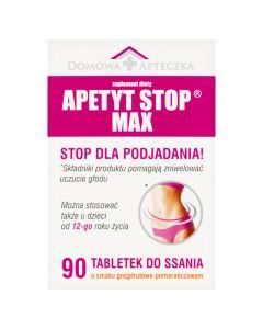 Apetyt Stop Max, tabletki do ssania, 90 szt.