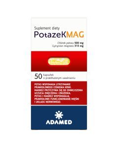 Potazek MAG, kapsułki o przedłużonym uwalnianiu, 50 szt.