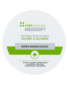 Anida Medi Soft, krem nawilżający oliwa z oliwek, 100 ml