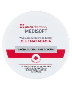 Anida Medi Soft, krem wygładzający, olej makadamia, 100 ml