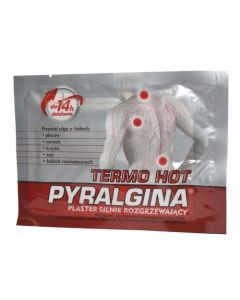 Pyralgina Termo Hot, plaster silnie rozgrzewający, 1 szt.