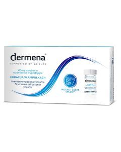 Dermena Hair Care, kuracja do włosów osłabionych, nadmiernie wypadających, 5 ml, 15 ampułek