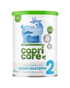 Capricare 2 mleko nastepne, prosz.,na mleku kozim, 400 g