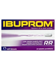 Ibuprom RR Max, 400 mg, tabletki powlekane, 24 szt. (2 x 12 szt.)