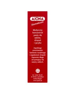Ajona Stomaticum, koncentrat pasty do zębów, 6 ml