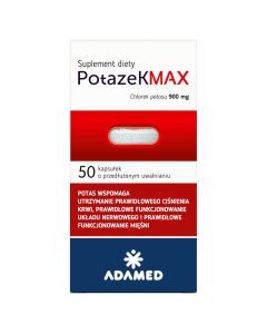 Potazek MAX, kapsułki, 50 szt.
