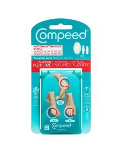 Compeed Plastry na pęcherze, mix, 5 szt.