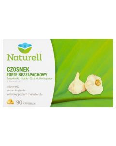Naturell Czosnek forte bezzapachowy, kapsułki, 90 szt.