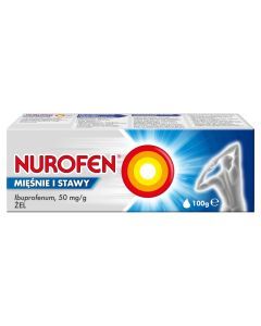 Nurofen Mięśnie i Stawy, 50 mg/g, żel, 100 g