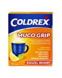 Coldrex Complex Grip(Muco Grip)prosz.d/sp.roztw.doustn.10szt