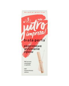 Biała Perła Jutro Impreza, ekspresowe wybielanie zębów, 1 zestaw