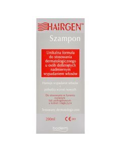 Hairgen, szampon przeciw wypadaniu włosów, pobudza wzrost nowych, 200 ml