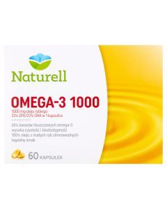 Naturell Omega-3 1000, kapsułki, 60 szt.