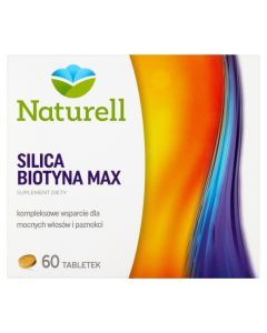 Naturell Silica Biotyna Max, tabletki, 60 szt.