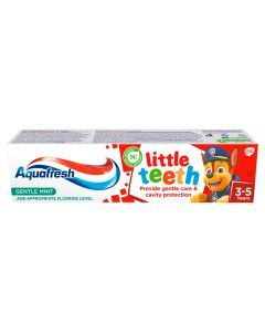 Aquafresh Little Teeth, pasta d/zeb,z fluor.,Psi Patrol,50ml